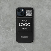 Etui iPhone 13 Logo Code QR coque iphone professionnel profession