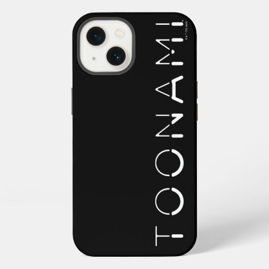 Etui iPhone 13 Logo de la police de toonami Split (Verso)
