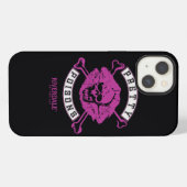 Etui iPhone 13 Logo de Pretty Poisons (Verso Horizontal)