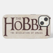 Etui iPhone 13 Logo Hobbit - foncé (Verso Horizontal)