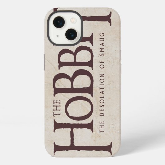 Etui iPhone 13 Logo Hobbit - Sombre (Verso)