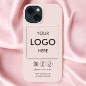 Etui iPhone 13 Logo Médias sociaux Coque BusinessiPhone