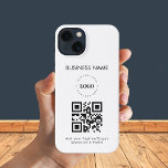 Etui iPhone 13 Logo professionnel personnalisé QR Code et texte p<br><div class="desc">Faites la promotion de votre entreprise avec ce coque iphone cool,  avec logo personnalisé,  code QR & texte. Ajoutez facilement votre logo et d'autres informations en cliquant sur l'option "personnaliser".</div>
