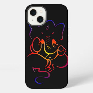 Etui iPhone 13 Lord Ganesh, Dieu hindou Coque de conception Apple