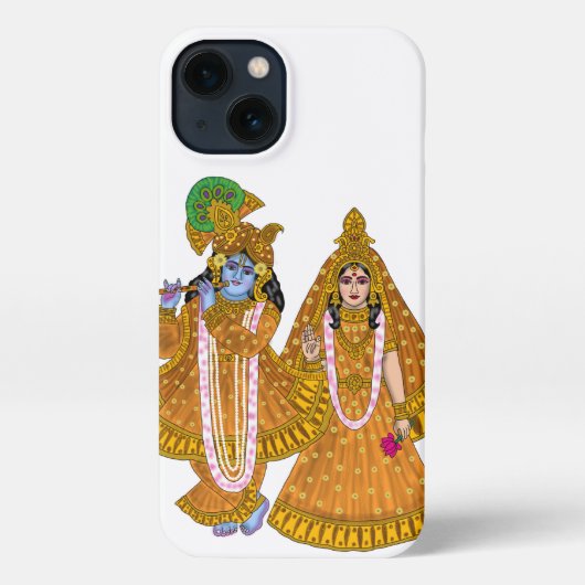 Etui iPhone 13 Lord Krishna Phone Cover (Verso)