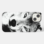 Etui iPhone 13 Loup (Verso Horizontal)