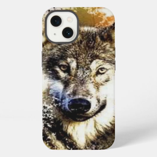 Etui iPhone 13 Loup (Verso)