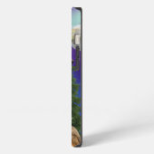 Etui iPhone 13 Loup et Lune (Côté gauche)