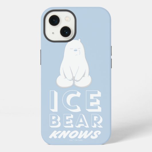 Etui iPhone 13 L'Ours De Glace Connaît (Verso)