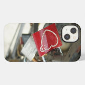 Etui iPhone 13 Love Padlock - Coque (Verso Horizontal)