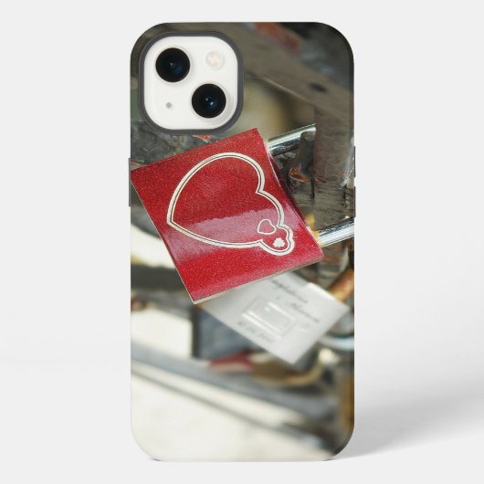 Etui iPhone 13 Love Padlock - Coque (Verso)