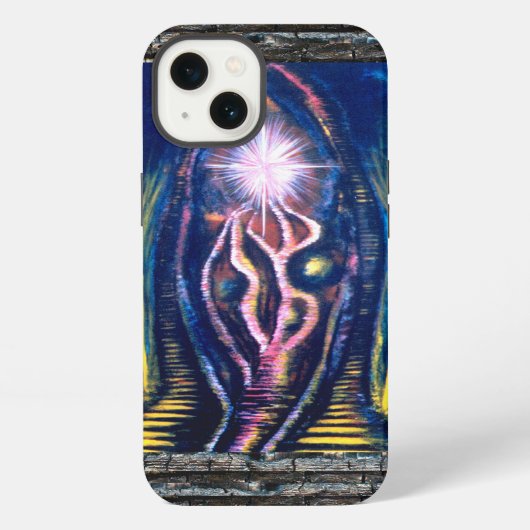 Etui iPhone 13 Lumière céleste (Verso)
