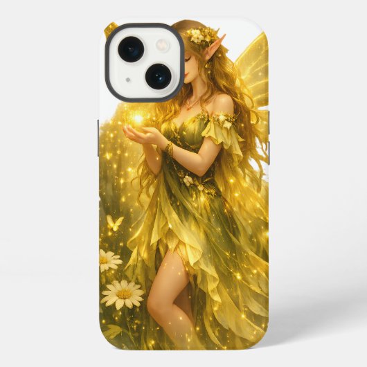 Etui iPhone 13 Lutine de soleil (Verso)