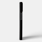 Étui iPhone 13 Luxe Noir 4, Iguane Tropical Rose (Verso / Droite)