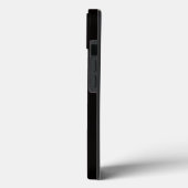 Étui iPhone 13 Luxe Noir 4, Iguane Tropical Rose (Verso / Gauche)