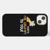Etui iPhone 13 M. Grumpy Old Man Drôle Design (Verso Horizontal)