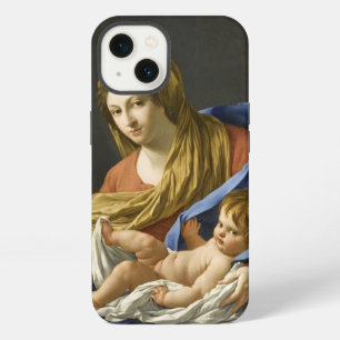 Etui iPhone 13 Madone française du XVIIe siècle et enfant