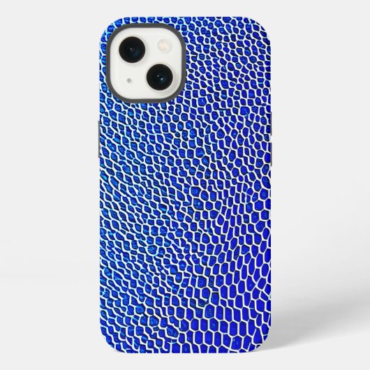 Etui iPhone 13 "Maille quantique" (Verso)
