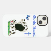 Etui iPhone 13 Main de Dieu (Verso Horizontal)