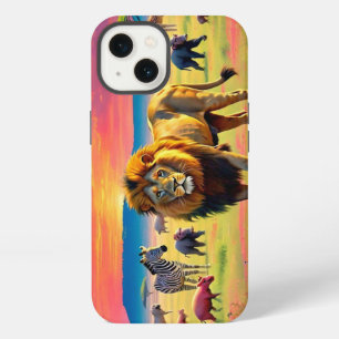 Etui iPhone 13 "Majesté sauvage africaine"