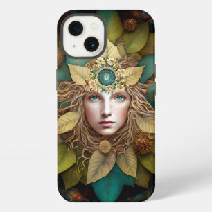 Etui iPhone 13 Mandala de la Déesse de la Nature