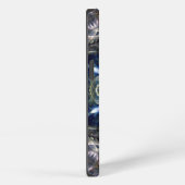 Etui iPhone 13 Mandala folklorique (Côté droit)