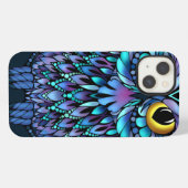 Etui iPhone 13 Mandala Owl coque iphone (Verso Horizontal)