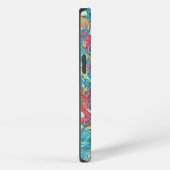 Etui iPhone 13 Marbled Swirls (Côté droit)