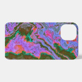 Etui iPhone 13 Marbre aigre (Verso Horizontal)