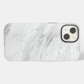 Etui iPhone 13 Marbre blanc (Verso Horizontal)