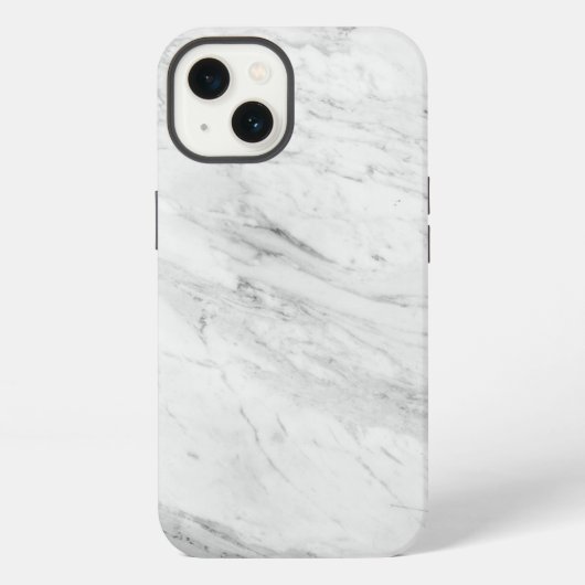 Etui iPhone 13 Marbre blanc (Verso)