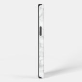 Etui iPhone 13 Marbre blanc (Côté droit)