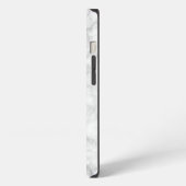 Etui iPhone 13 Marbre blanc (Côté gauche)