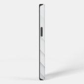 Etui iPhone 13 Marbre blanc élégant (Côté droit)
