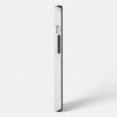 Etui iPhone 13 Marbre blanc élégant (Côté gauche)