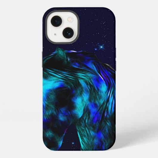 Etui iPhone 13 Mare bleu (Verso)