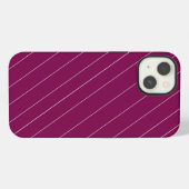 Etui iPhone 13 MarronBlanc (Verso Horizontal)