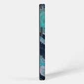 Etui iPhone 13 Masque de rire bleu (Côté droit)