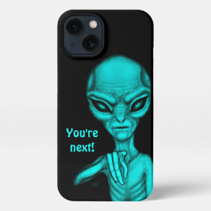 Etui iPhone 13 Mauvais Alien, Tu es le prochain !