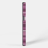 Etui iPhone 13 Mauve rayures Coque-coque iphone Mate (Côté droit)