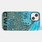 Etui iPhone 13 Megastyle Diva Monogramme (Verso Horizontal)