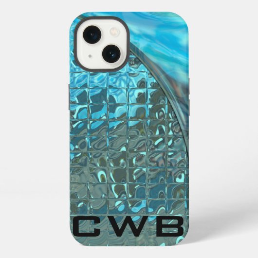 Etui iPhone 13 Megastyle Diva Monogramme (Verso)