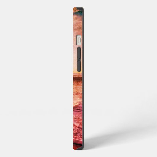 Etui iPhone 13 Mer d'oiseaux de rivage océanique (Côté gauche)