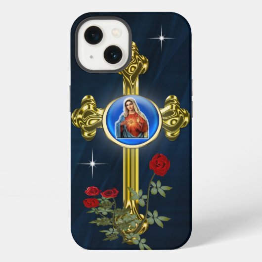 Etui iPhone 13 Mère MAry (Verso)
