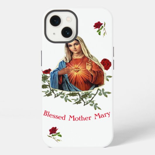 Etui iPhone 13 Mère MAry (Verso)