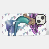 Etui iPhone 13 Mermaid Iole (Verso Horizontal)