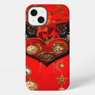 Etui iPhone 13 Merveilleux cœur steampunk