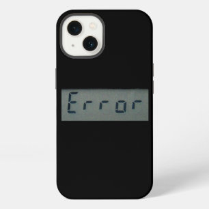 Etui iPhone 13 Message d'erreur électronique