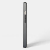 Etui iPhone 13 Métal balayé (Côté gauche)