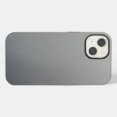 Etui iPhone 13 Métal balayé (Verso Horizontal)